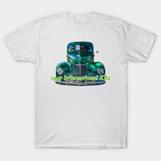 1947 International KB2 Pickup Truck T-Shirt by Gestalt Imagery